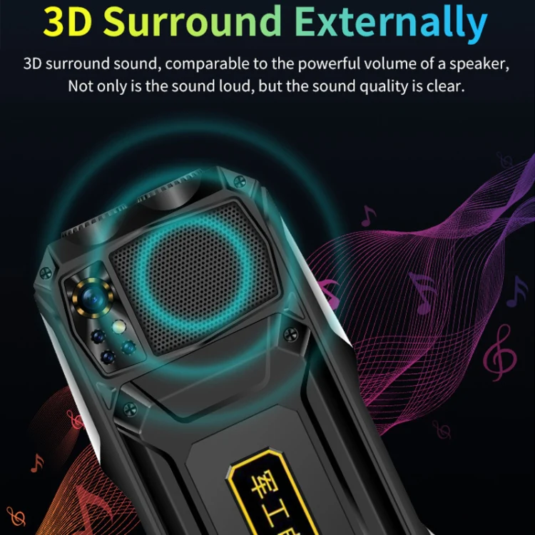 Q9-1 4G Elder Keypad Rugged Phone, 3.5 inch, 4500mAh, 21 Keys, SOS, FM, Network: 4G, Dual SIM(Green) - Image 15