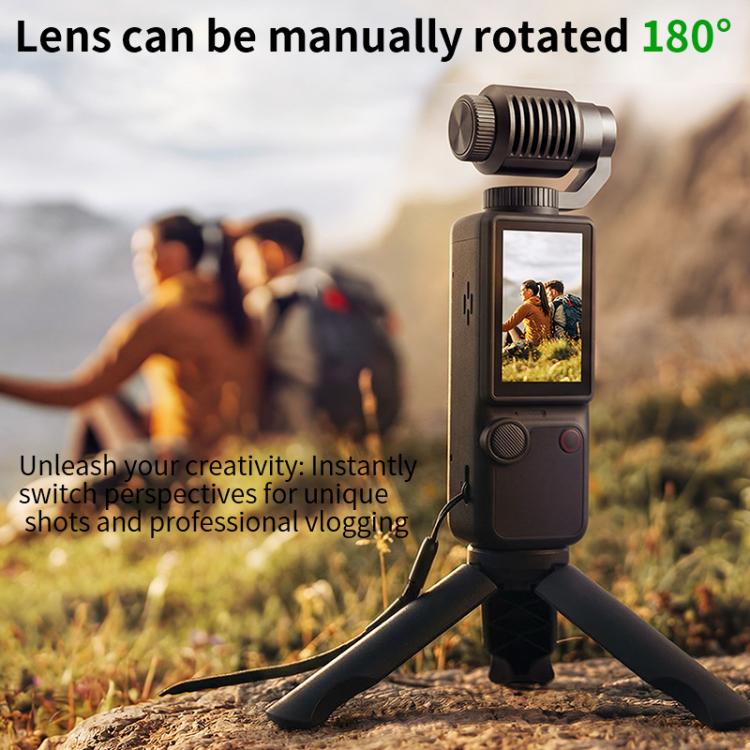 Q9 2 inch IPS Screen 4K UHD Sports Gimbal Camera(Black) - Image 5