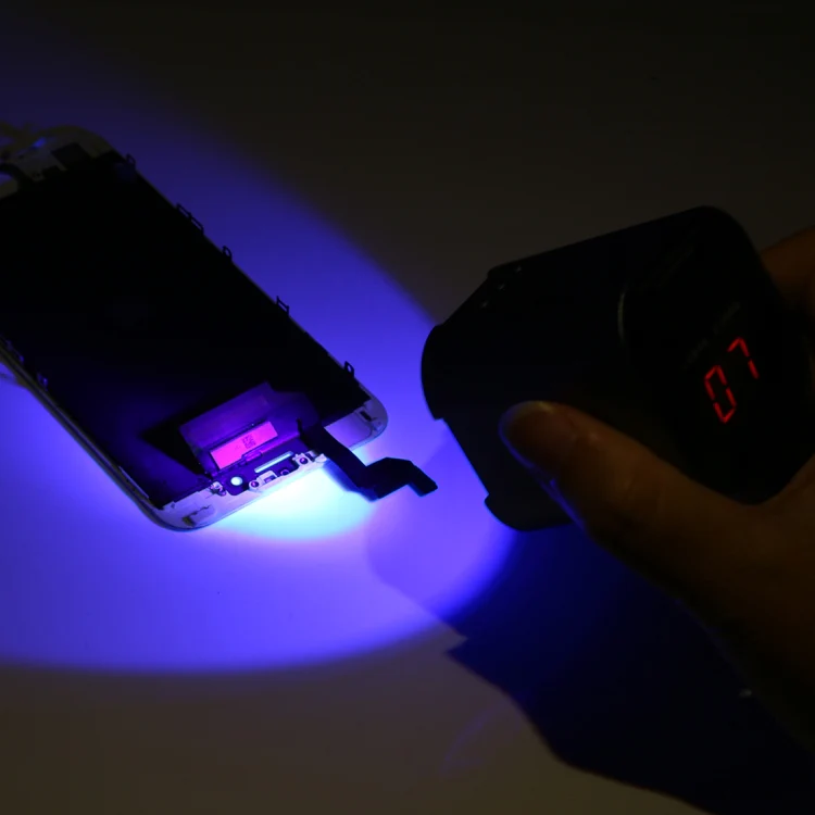 QIANLI 4W Rechargeable Intelligent Phone Repair UV Curing Lamp - Image 7