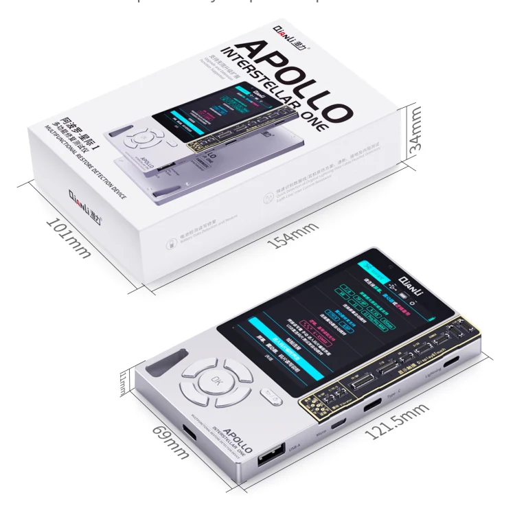 Qianli Apollo Interstellar One Multifunctional Restore Detection Device (International Edition) For iPhone 11/11 Pro Max/11 Pro/X/XS/XS Max/XR/8/8 Plus/7/7 Plus - Image 4
