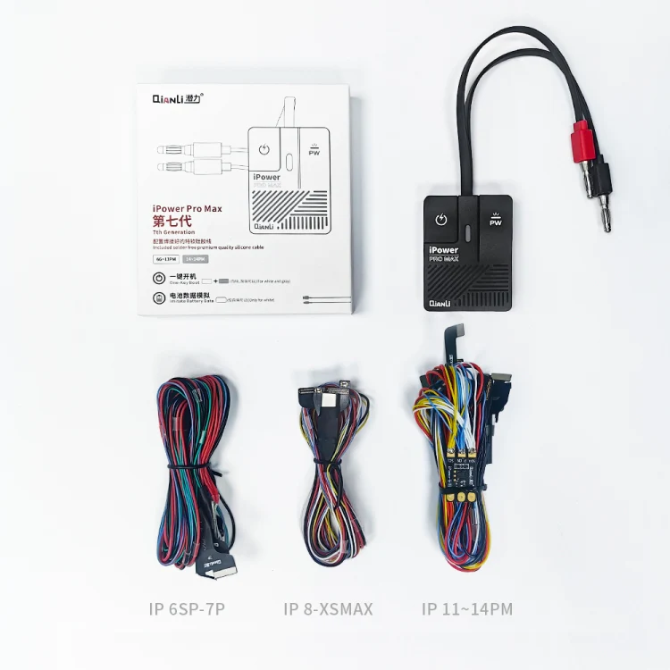 QianLi Generation 7th iPower Pro Max DC Power Control Test Cable for iPhone 6-14 Series - Image 3
