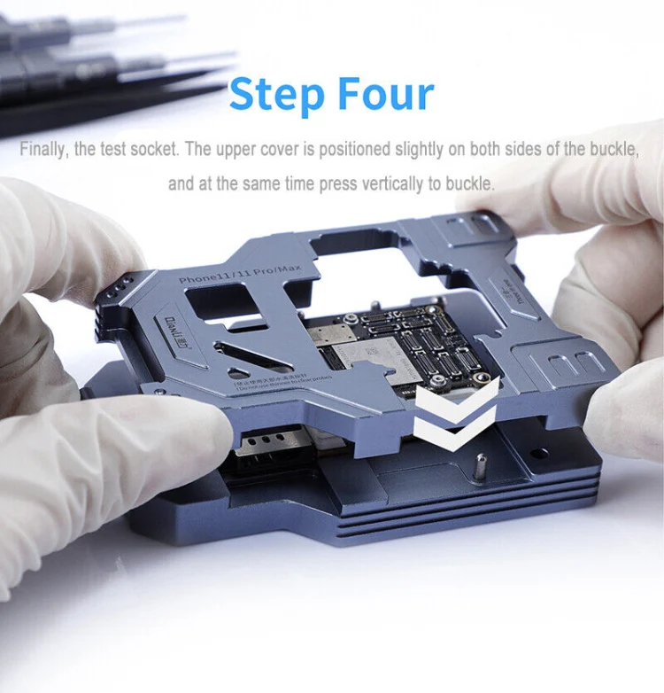 Qianli iSocket Motherboard Layered Test Fixture For iPhone 11 Series - Image 12