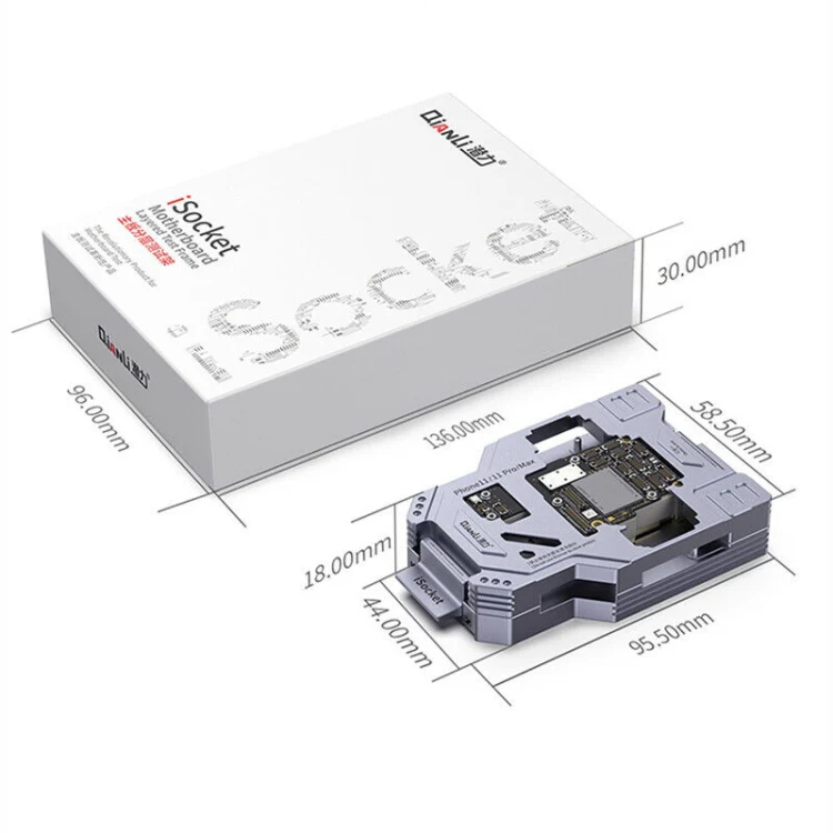Qianli iSocket Motherboard Layered Test Fixture For iPhone 11 Series - Image 13