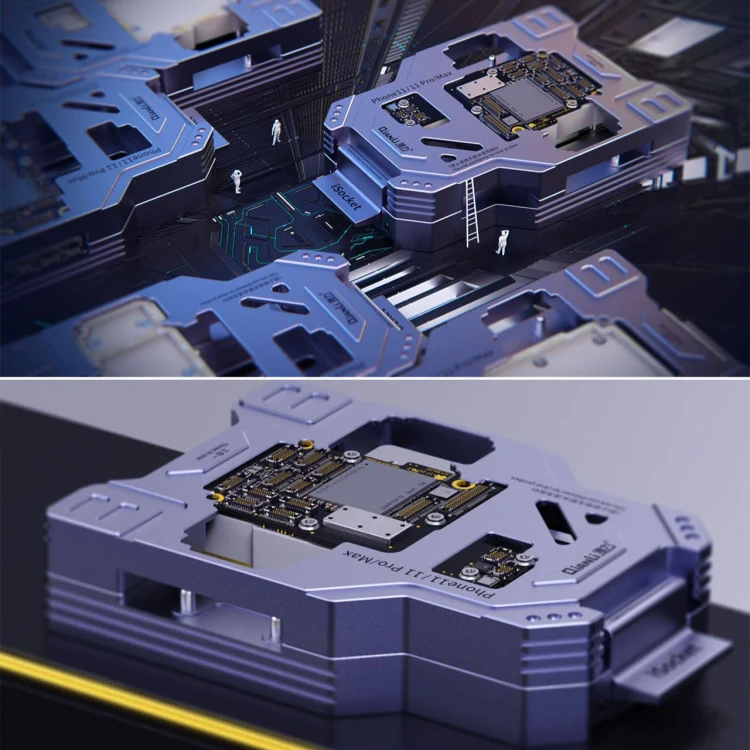 Qianli iSocket Motherboard Layered Test Fixture For iPhone 11 Series - Image 14