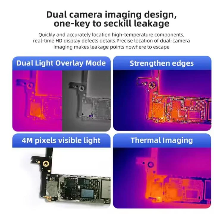 QianLi L256 iStele Dual-spectral Thermal Camera Short Circuit Thermometer - Image 7