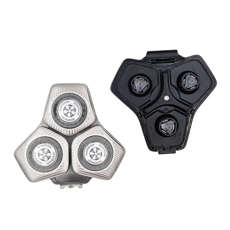 QIAOSIAN Shaver Replacement Head For Philips SH71 Blade, Fits S7000 / S5000 / S7731 / S5531 / S5832, Spec: Gold Grey + Base