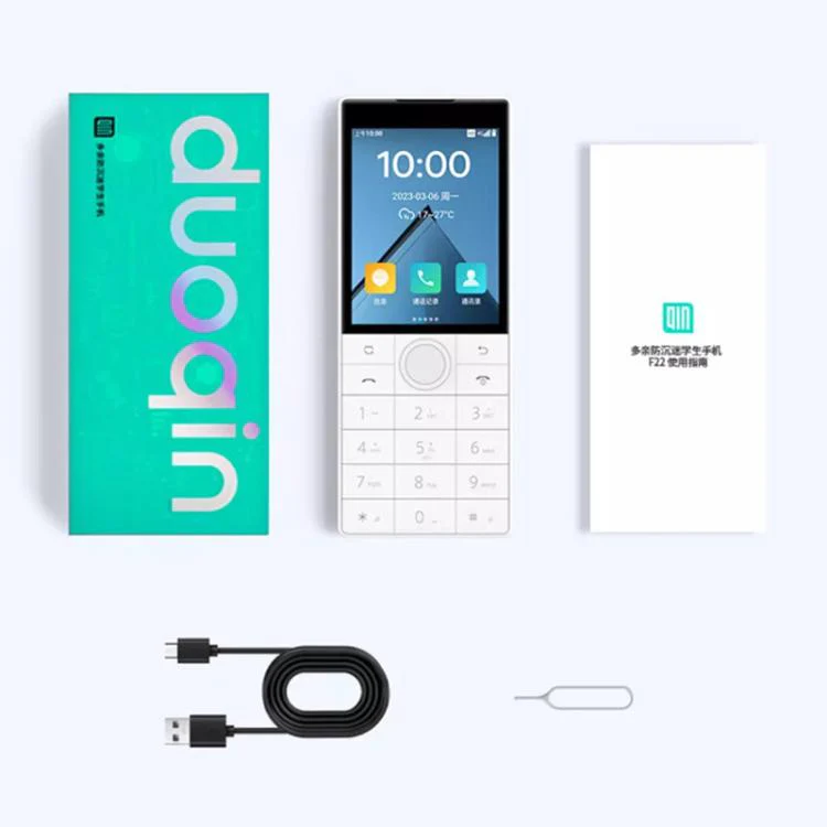 QIN F22 Global, 2GB+16GB, 2.8 inch, Android 11.0 MTK6739 Quad Core, Network: 4G, Support Google Play (Black) - Image 6