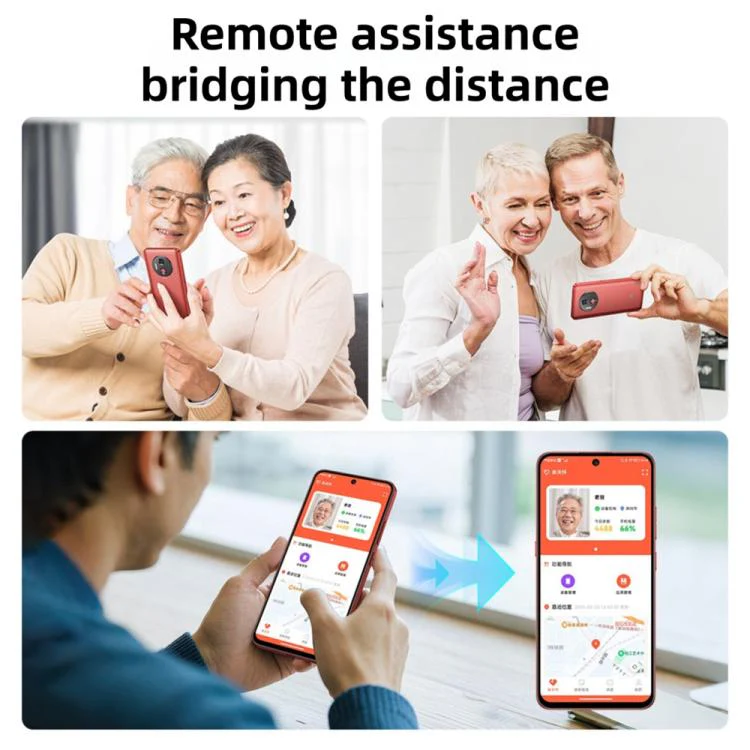 QIN L1 Global Elderly Smartphone, 6GB+128GB, 6.67 inch, Android MediaTek Helio G81 Octa Core, Network: 4G, Support Google Play (Blue) - Image 7