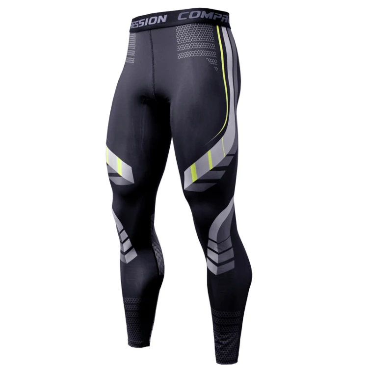 Quick-Drying Sports Pants Men Tight Fitness Basketball Pants, Size: S(KC174)