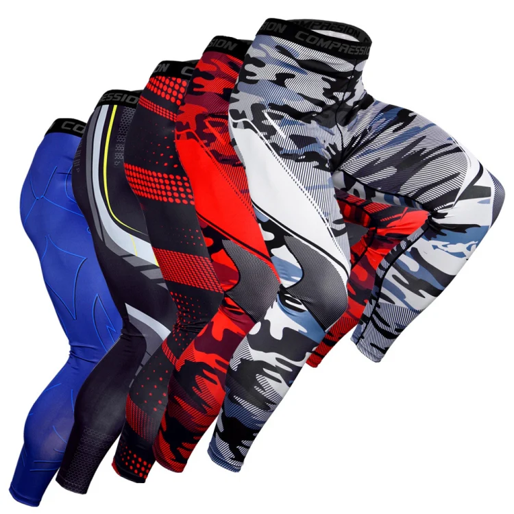 Quick-Drying Sports Pants Men Tight Fitness Basketball Pants, Size: S(KC174) - Image 4
