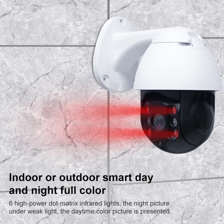 QX9 1080P IP65 Waterproof WiFi Smart Camera, Support Motion Detection / TF Card / Two-way Voice, UK Plug - Image 4