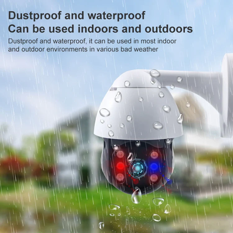 QX9 1080P IP65 Waterproof WiFi Smart Camera, Support Motion Detection / TF Card / Two-way Voice, UK Plug - Image 8