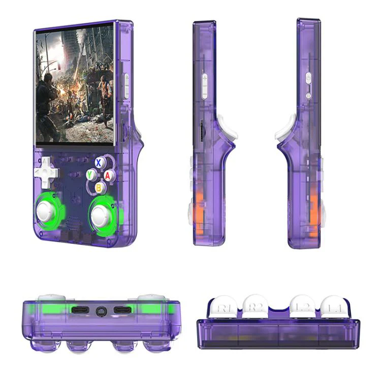 R36 Ultra 4-inch Open-Source Linux Handheld Game Console with Wi-Fi/MIFI Support Retro Portable Arcade 128G(White) - Image 11