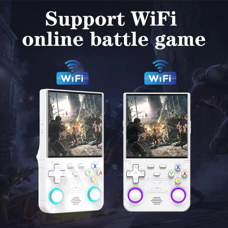 R36 Ultra 4-inch Open-Source Linux Handheld Game Console with Wi-Fi/MIFI Support Retro Portable Arcade 64G(Black) - Image 5