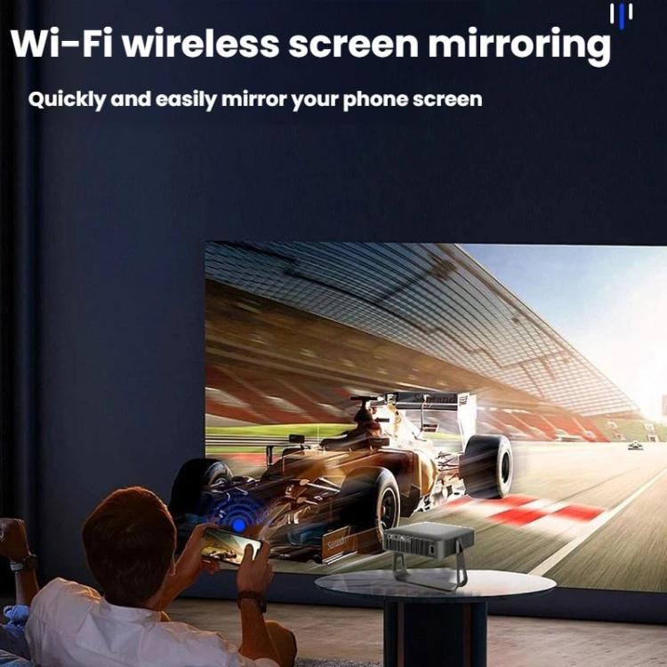 R6 Portable Ultra-Thin Projector HD 1080P Auto-Focus Mini Home Projector AU Plug - Image 7