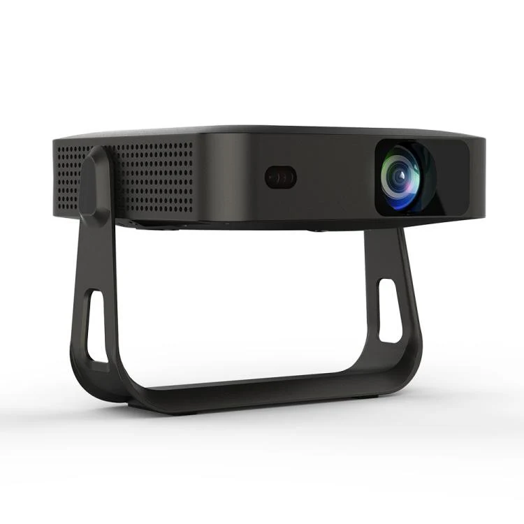 R6 Portable Ultra-Thin Projector HD 1080P Auto-Focus Mini Home Projector EU Plug