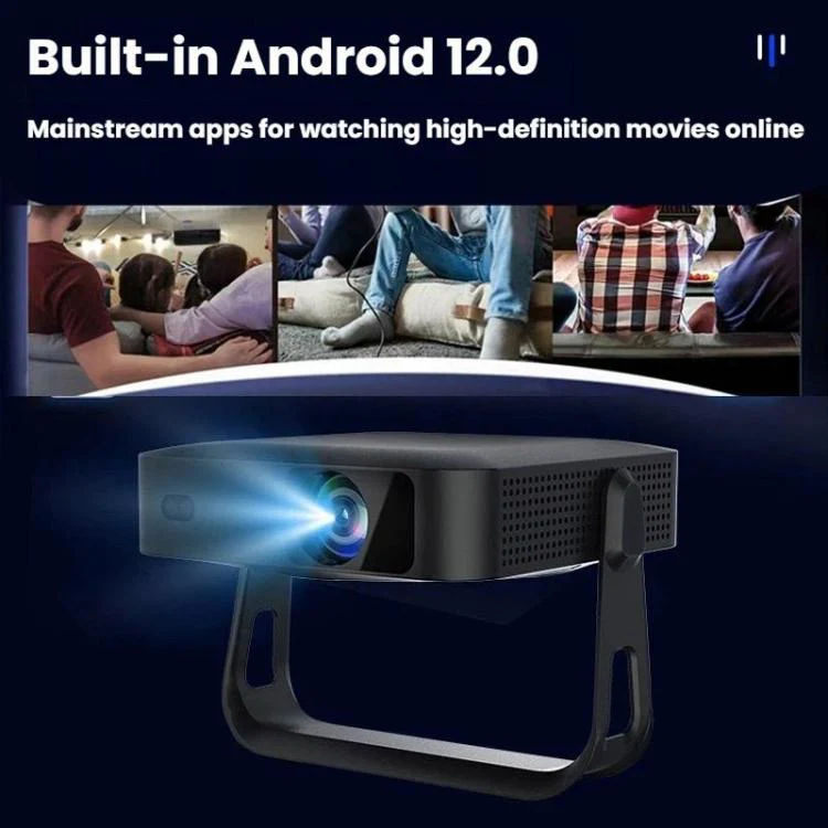 R6 Portable Ultra-Thin Projector HD 1080P Auto-Focus Mini Home Projector EU Plug - Image 6