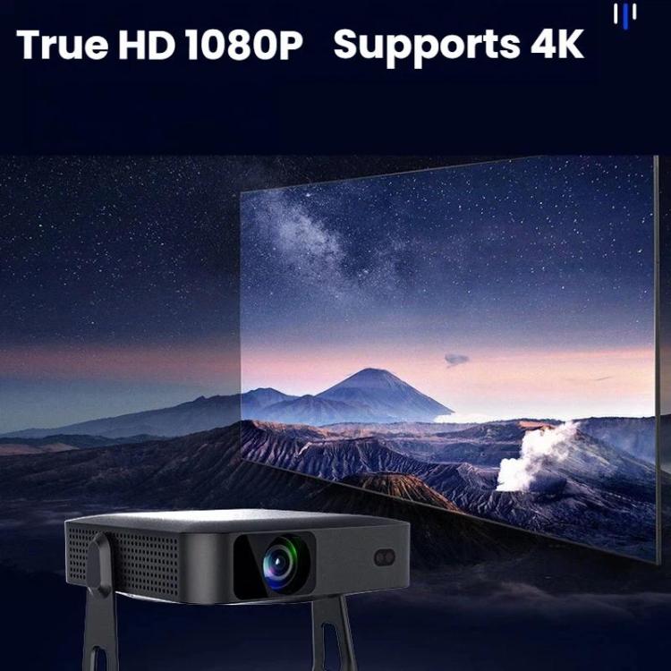 R6 Portable Ultra-Thin Projector HD 1080P Auto-Focus Mini Home Projector US Plug - Image 3