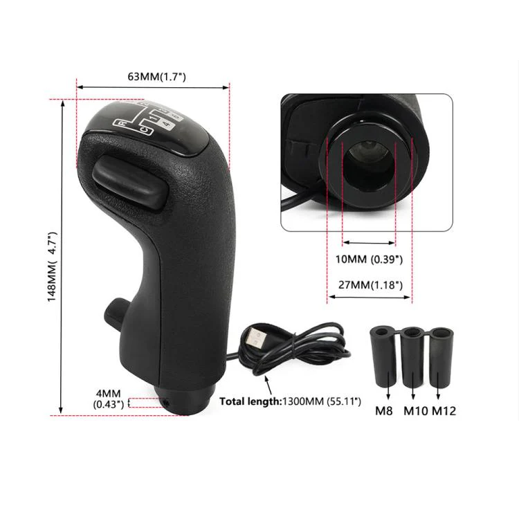 Racing Eurogamer Joystick Simulator Shift Knob For Logitech G29 / G27 / G25(No LOGO) - Image 3