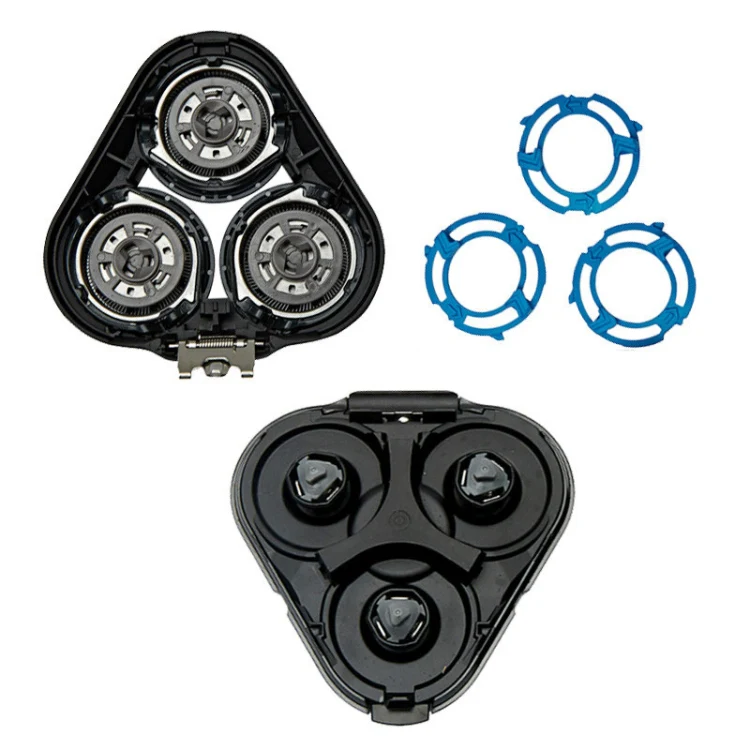 Razor Replacement Shaver Head for Philips Series 5000 S5078 S5079(Silver+Black) - Image 3