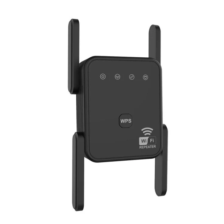 RE300F Home Office Wireless Network Signal Booster 300Mbps, Plug:US Plug(Black) - Image 3