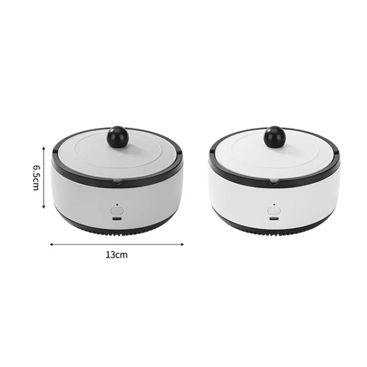 Rechargeable Ashtray Air Purifier Car Smoking Tank To Remove Smoke Odor(Gray) - Image 16
