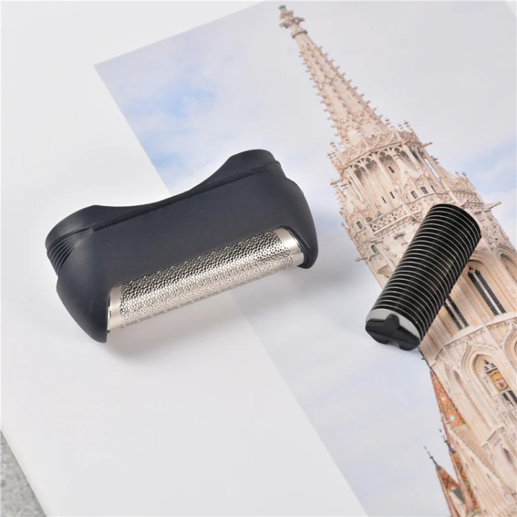 Reciprocating Electric Shaver Head Set For Braun(Black) - Image 4