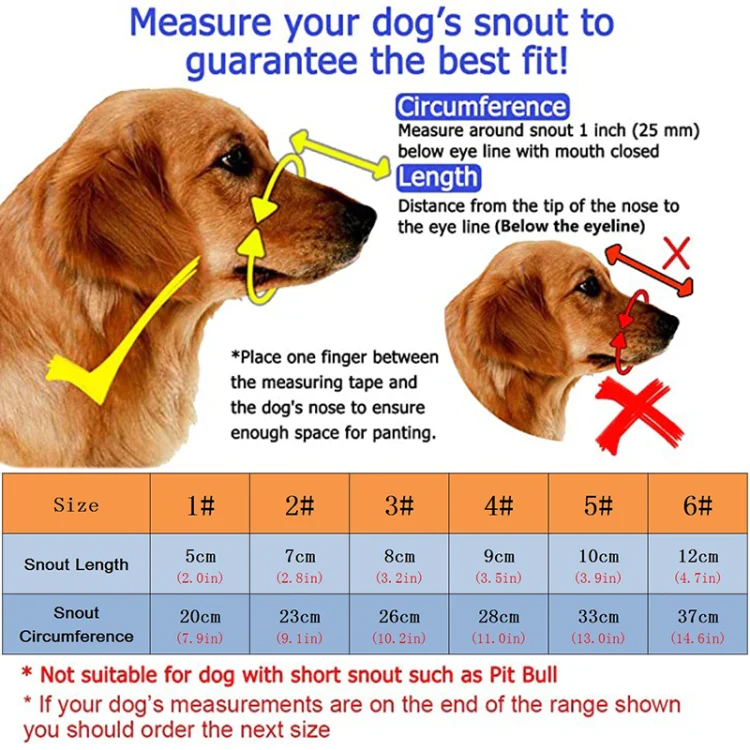 Reflective Pet Mouth Cover Anti-bite Anti-Chewing Adjustable Dog Muzzle Dog Mask, Size: NO.2(Black) - Image 6