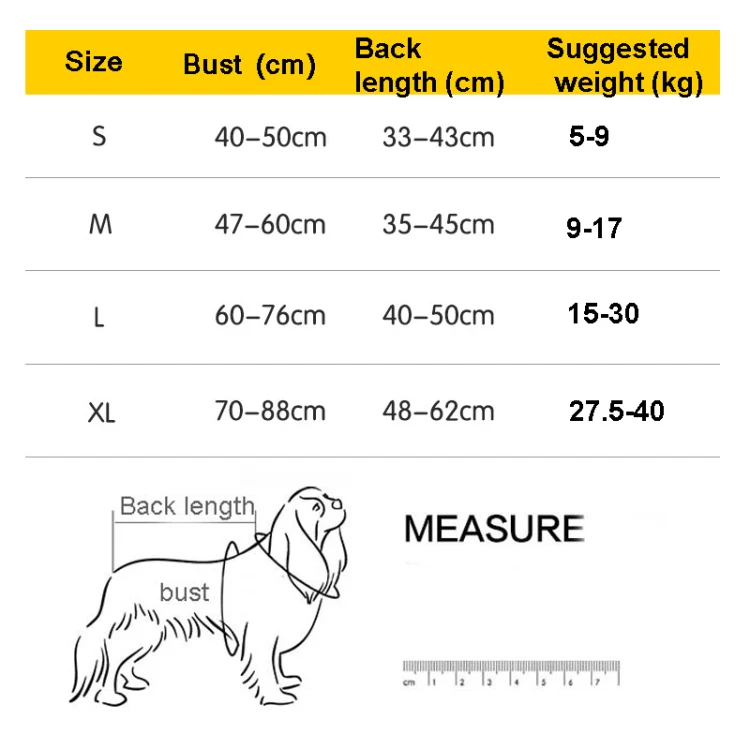 Reflective Printed Pet Dog Life Jacket Swimsuit, Size: M(Fluorescent Green) - Image 3