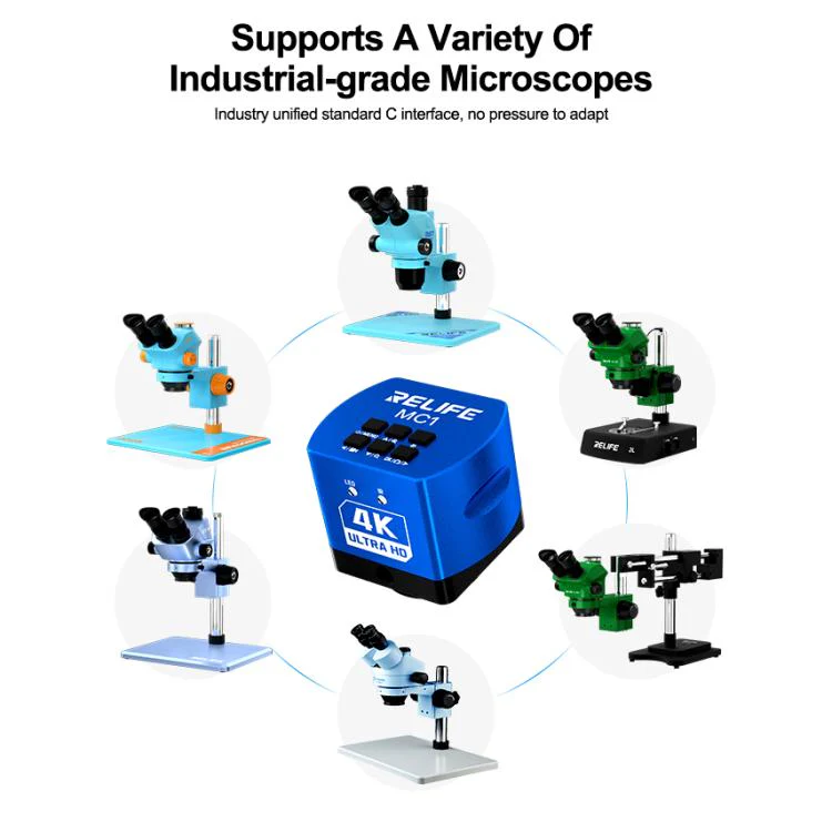 RELIFE MC1 60-megapixel 4K HD Microscope Camera - Image 8