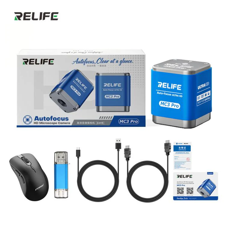 RELIFE MC3 Pro Auto Focus USB Digital 1080P HD Microscope Camera - Image 10