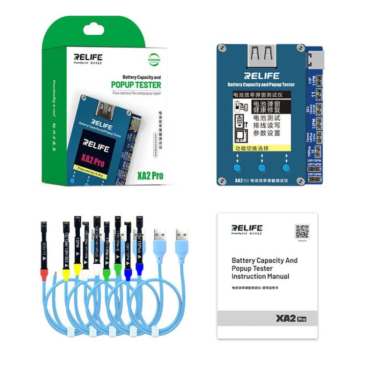 RELIFE XA2 Pro Battery Health Rate Tester No External Cable Battery Efficiency Popup Tester - Image 7
