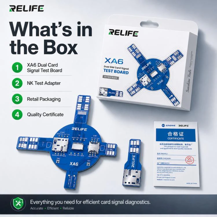RELIFE XA6 Dual Card Signal Test Board - Image 10