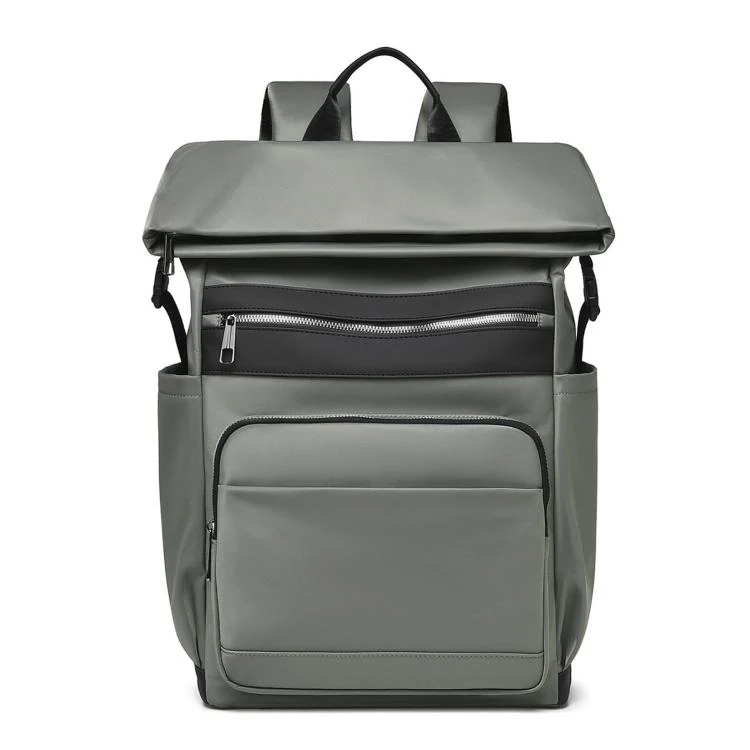 REMOID 15.6 inch Laptop Backpack Men Waterproof Commuter Business Rucksack Casual Travel Bag(Green)