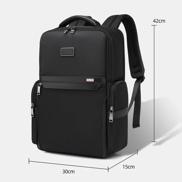 REMOID B3005 Business 15.6 inch Laptop Backpack Water Resistant Travel Commute School Daypack(Black) - Image 3