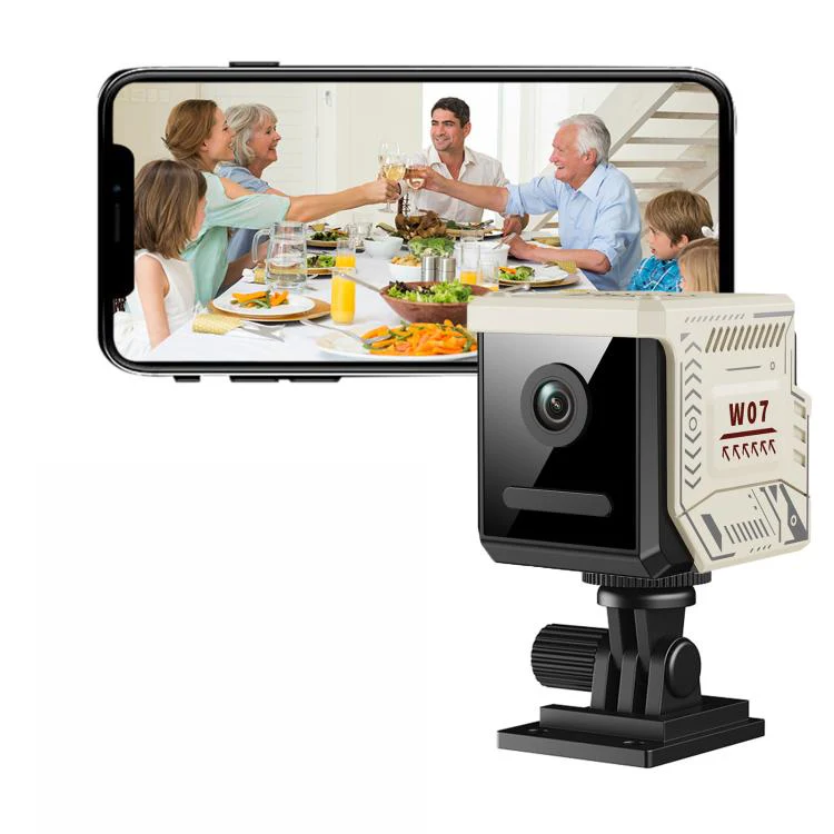 Remote Monitoring 2MP WiFi HD Night Vision Wireless Multi-Functional Camera(White)