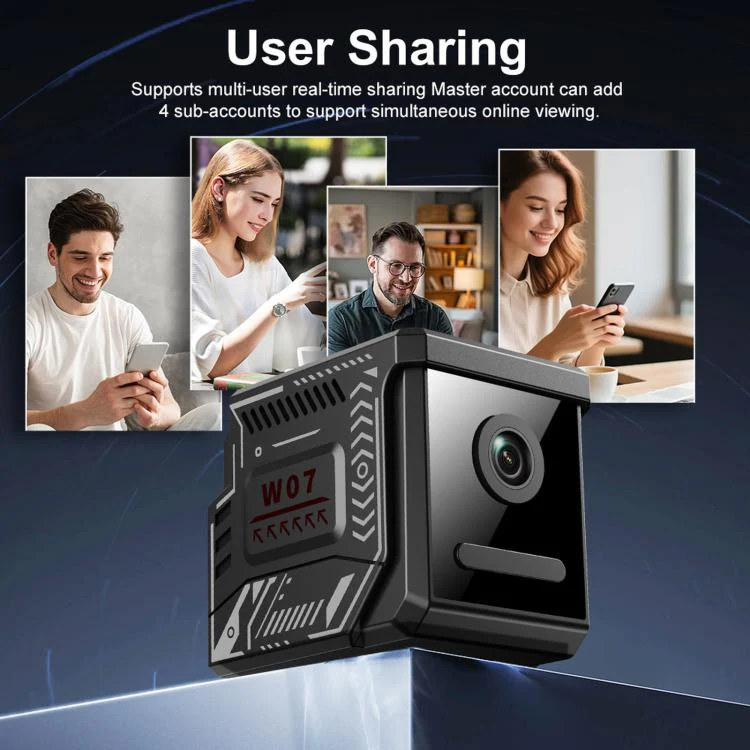 Remote Monitoring 2MP WiFi HD Night Vision Wireless Multi-Functional Camera(White) - Image 8