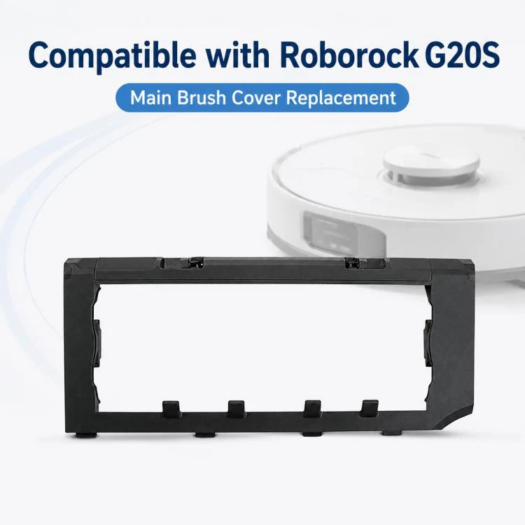 Replacement Accessories for Roborock G20S Self-Cleaning Robot Vacuum Mop, Specification:Main Brush Cover - Image 2