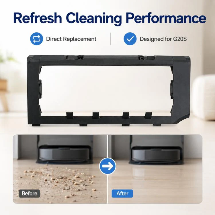 Replacement Accessories for Roborock G20S Self-Cleaning Robot Vacuum Mop, Specification:Main Brush Cover - Image 8