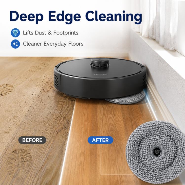 Replacement Accessories for Roborock G20S Self-Cleaning Robot Vacuum Mop, Specification:Side Mop Pad - Image 8