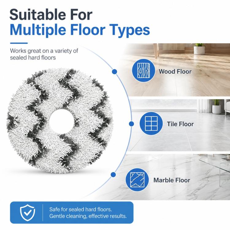 Replacement Accessories for Roborock G20S Ultra / P20 Pro Robot Vacuum Cleaner, Specification:Gray Strip Mop Pad - Image 7