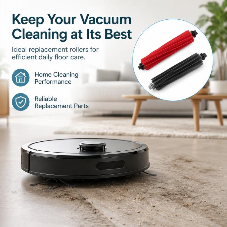 Replacement Accessories for Roborock P10S Pro / P10S Pro+ / V20 Robot Vacuum Cleaner, Specification:Dual Main Roller Brush - Image 8