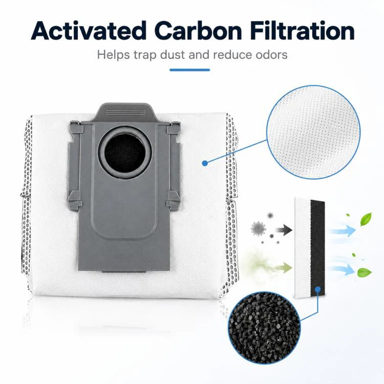 Replacement Accessories for Roborock Q5 Pro / Q5 Pro+ / Q8 Max / Q8 Max+ Robot Vacuum Cleaner, Specification:Activated Carbon Dust Bag - Image 3