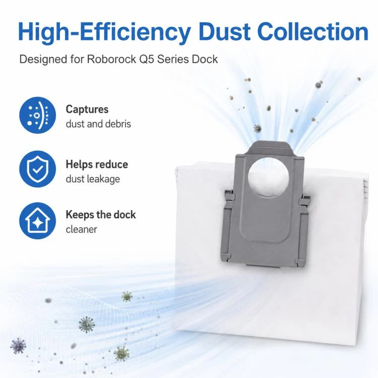 Replacement Accessories for Roborock Q5 Robot Vacuum Cleaner, Specification:Dust Bag - Image 6