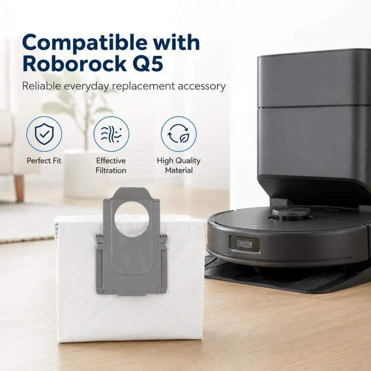 Replacement Accessories for Roborock Q5 Robot Vacuum Cleaner, Specification:Dust Bag - Image 7