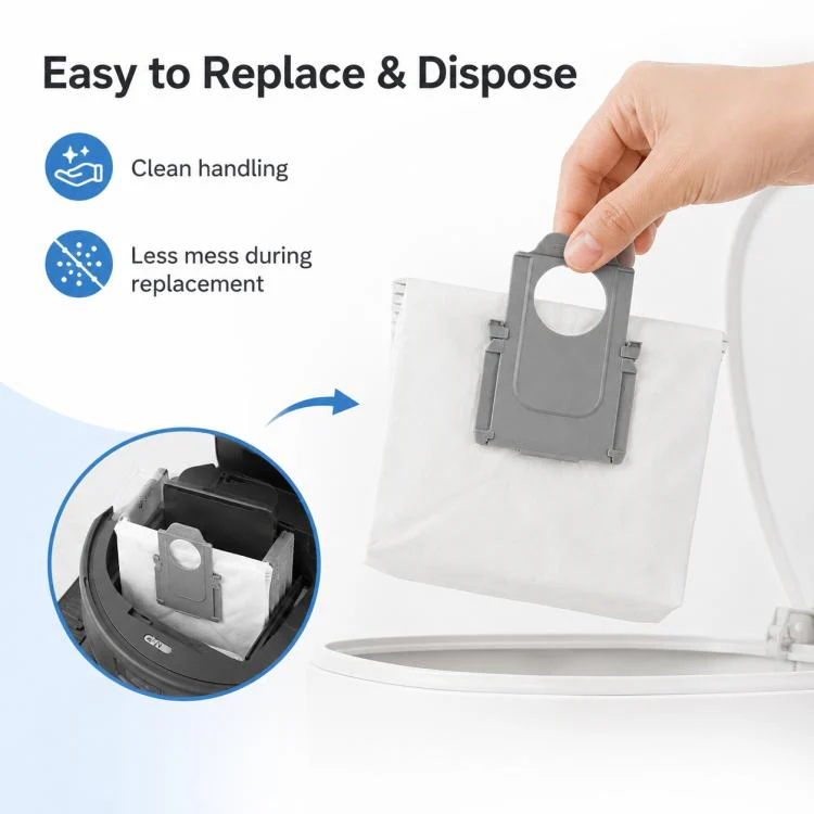Replacement Accessories for Roborock Q5 Robot Vacuum Cleaner, Specification:Dust Bag - Image 8