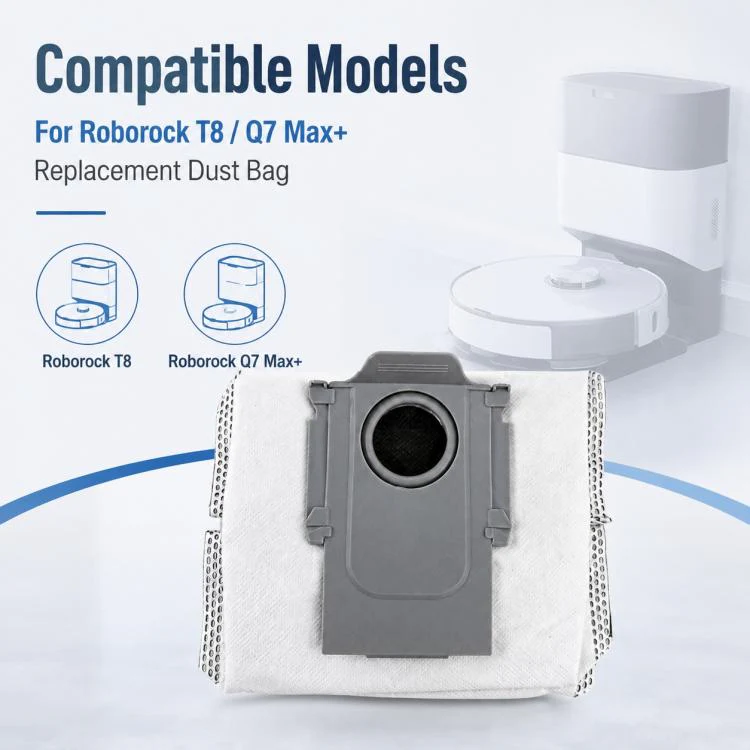 Replacement Accessories for Roborock Q7 Max+ / T8 Plus Robot Vacuum Cleaner, Specification:Activated Carbon Dust Bag - Image 2