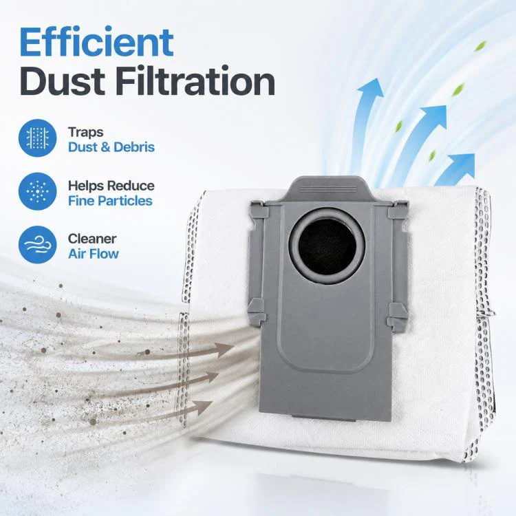 Replacement Accessories for Roborock Q7 Max+ / T8 Plus Robot Vacuum Cleaner, Specification:Activated Carbon Dust Bag - Image 5
