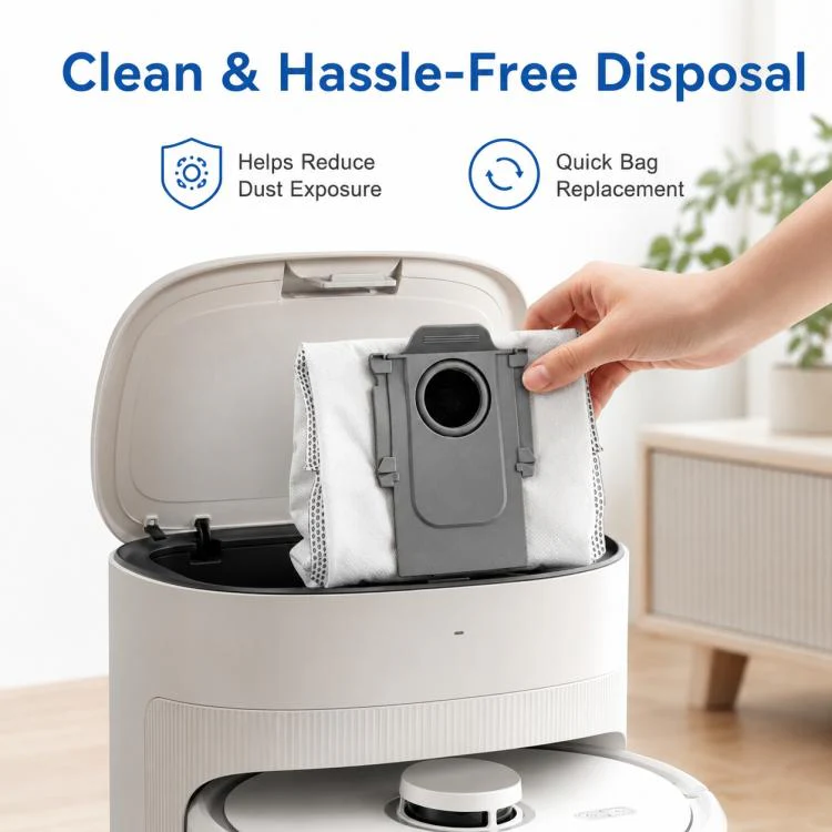 Replacement Accessories for Roborock Q7 Max+ / T8 Plus Robot Vacuum Cleaner, Specification:Activated Carbon Dust Bag - Image 7