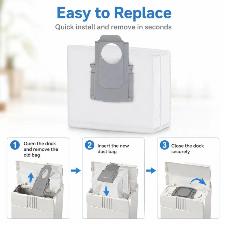 Replacement Accessories for Roborock Q7 Max+ / T8 Plus Robot Vacuum Cleaner, Specification:Dust Bag - Image 6